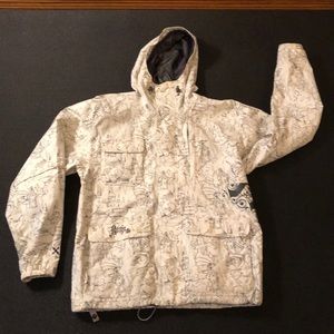 Button Ronin Snowboard Coat Jacket  size Large